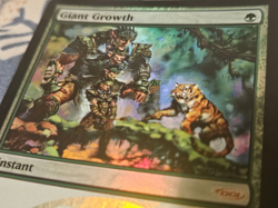 Giant Growth FOIL promo Junior Super Series - Super Magic Series - MP - Image 4