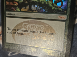 Giant Growth FOIL promo Junior Super Series - Super Magic Series - MP - Image 5