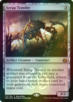 MTG Scrap Trawler Buyabox Foil ** Aether Revolt Promos ** English (NM) - Image 1