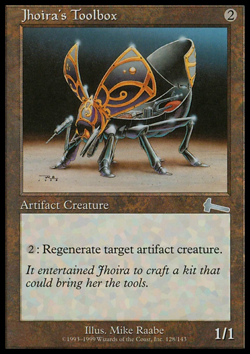 JHOIRA'S TOOLBOX Urza's Legacy MTG Artifact Creature — Insect Unc - Image 1