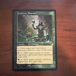 Wizards Deathrite Shaman Rare Creature Ravnica Remastered Black Green Retro MTG - Image 1