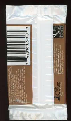 FACTORY SEALED 1994 Revised/3rd Edition MTG/Magic Booster Pack ~ Sea/VolcanicUU - Image 2