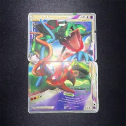 Pokemon Rayquaza & Deoxys LEGEND 2 Cards Lot World Championships - Image 1