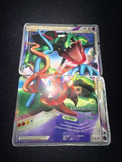 Pokemon Rayquaza & Deoxys LEGEND 2 Cards Lot World Championships - Image 2