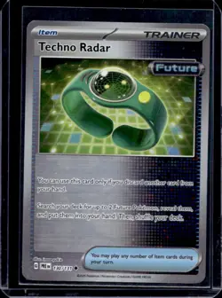 2025 Pokemon Prismatic Evolutions Techno Radar Reverse Holo Poke Ball #130/131 - Image 1