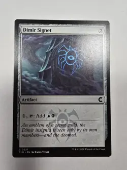 Dimir Signet Ravnica: Clue Edition Regular Magic The Gathering Mtg - Image 1