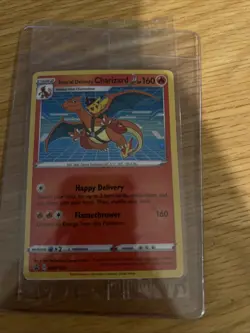 Special Delivery Charizard Pokemon Center Promo Card Sealed SWSH075 IN HAND - Image 1