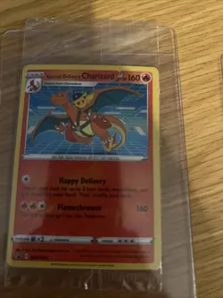 Special Delivery Charizard Pokemon Center Promo Card Sealed SWSH075 IN HAND - Image 2