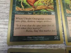 4x Uktabi Orangutan - World Championship Deck WCD - NM/EX - English - MTG - Image 2