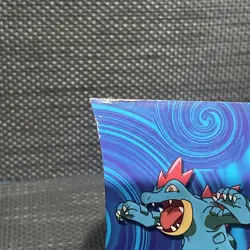 “Feraligatr” Topps Pokemon TV Edition Johto Series 1 Die-Cut Embossed #9 *READ* - Image 3