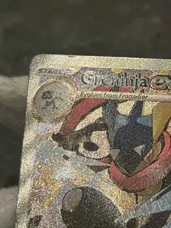 Pokemon TCG Greninja ex 132 Shrouded Fable Black Star Promo Holo Full Art LP - Image 5