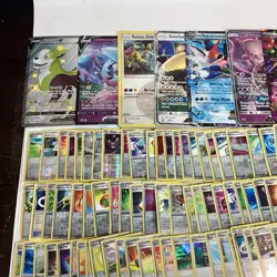 378 Pokemon Holo & Reverse Holo Card Lot + Tin - 370 Cards + 8 Jumbo Cards - Image 3