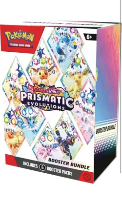 Pokemon TCG: S&V Prismatic Evolutions Booster Bundle (6pks) Factory Sealed - Image 3