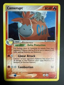 Camerupt 3/100 Ex Crystal Guardians Holo Rare Pokemon TCG NM - Image 1