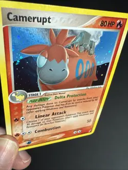 Camerupt 3/100 Ex Crystal Guardians Holo Rare Pokemon TCG NM - Image 5