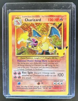 2021 Pokemon SWSH Celebrations Charizard Classic Collection #4/102 - Image 1