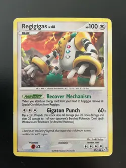 Pokemon TCG Regigigas (37) Legends Awakened 37/146 - Image 1