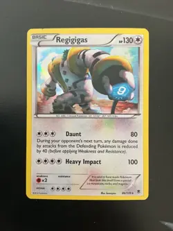 Pokemon TCG Regigigas XY - Phantom Forces 86/119 - Image 1