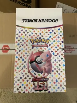 Pokemon TCG S&V 151 10 Booster Bundle Display Case BRAND NEW/Factory Sealed MINT 820650863219 - Image 1