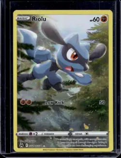 2023 Pokemon SWSH Crown Zenith Riolu Galarian Gallery #GG26/GG70 - Image 1