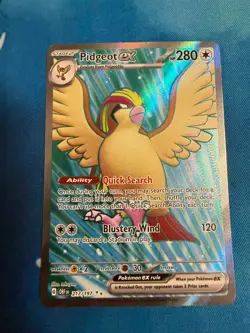 Pidgeot ex #217 Pokemon Obsidian Flames - Image 1