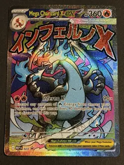 Pokemon TCG Mega Charizard X Ex Promo Mega Evolutions 023 - Image 1