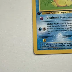 Psyduck 1st Edition Team Rocket 65/82 WOTC Vintage Pokemon - Image 2