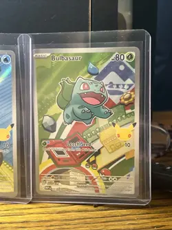 Pokemon First Partner Illustration Collection MEP Bulbasaur Charmander Squirtle - Image 4