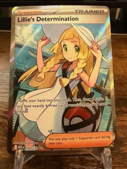2025 Pokemon Mega Evolution Lillie's Determination Ultra Rare #169/132 - Image 1