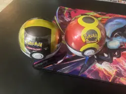 Pokemon TCG Pokeball Tin Set Of 2 D25 Mint Factory Sealed Ready To Ship! - Image 2