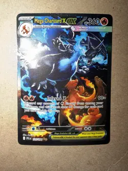 Pokemon Mega Charizard X ex SIR 125/094 - Phantasmal Flames Excellent ENGLISH - Image 4