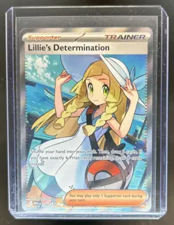 2025 Pokemon Mega Evolution Lillie's Determination Full Art Ultra Rare #169/132 - Image 1