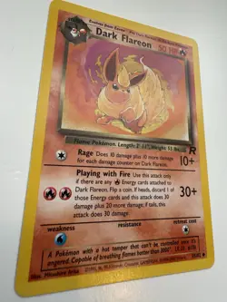 Pokemon TCG: Dark Flareon - 35/82 - WOTC Team Rocket (Unlimited) - LP - Image 3