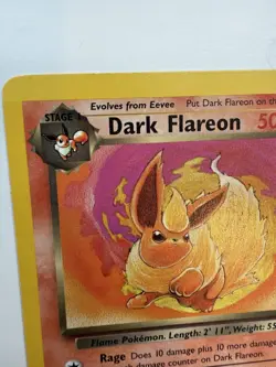Pokemon TCG: Dark Flareon - 35/82 - WOTC Team Rocket (Unlimited) - LP - Image 4