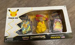 Pokemon TCG Celebrations Premium Figure Collection Pikachu VMAX Box - Sealed 820650809408 - Image 1