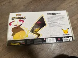 Pokemon TCG Celebrations Premium Figure Collection Pikachu VMAX Box - Sealed 820650809408 - Image 2