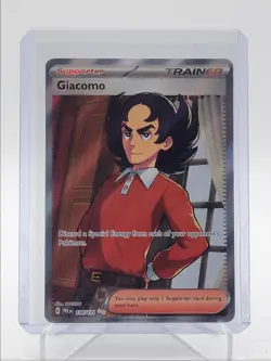 GIACOMO 2025 POKEMON PRISMATIC EVOLUTIONS ULTRA RARE 138/131 Q5686 - Image 1
