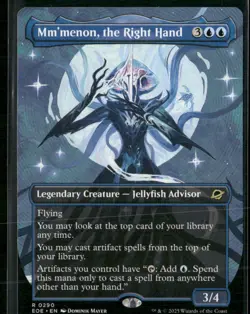 Mm'menon, the Right Hand (Borderless) - Edge of Eternities - 290 - MTG Magic - Image 1