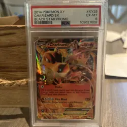 Pokemon TCG Charizard EX XY121 Black Star Promo - Image 1