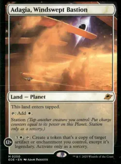 Adagia, Windswept Bastion - Edge of Eternities - 250 - MTG Magic - Image 1