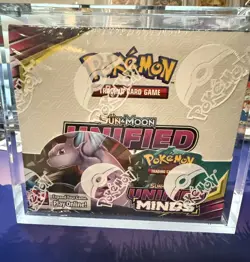 Pokemon TCG Sun & Moon Unified Minds Booster Box Factory Sealed 820650815683 - Image 1