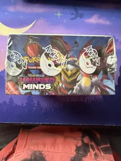 Pokemon TCG Sun & Moon Unified Minds Booster Box Factory Sealed 820650815683 - Image 3