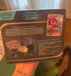 Mega Evolution Phantasmal Flames Elite Trainer Box Pokemon TCG Factory Sealed - Image 2