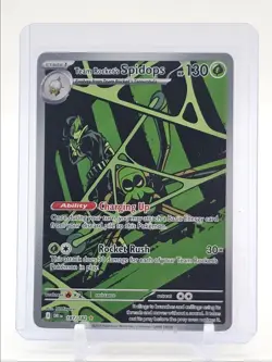 TEAM ROCKET'S SPIDOPS 2025 POKEMON DESTINED ILLUSTRATION RARE 187/182 Q4094 - Image 1