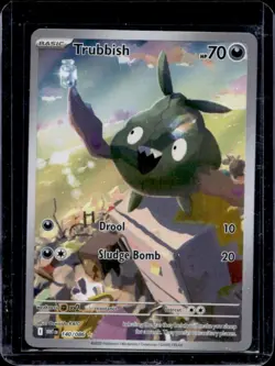 2025 Pokemon White Flare Trubbish Illustration Rare #140/086 - Image 1