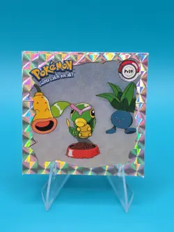 Vintage 1999 Artbox Pokemon Sticker Rare Series 1 PRIZM #PR39 Caterpie Group - Image 1