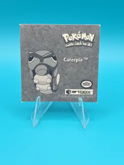 Vintage 1999 Artbox Pokemon Sticker Rare Series 1 PRIZM #PR39 Caterpie Group - Image 2