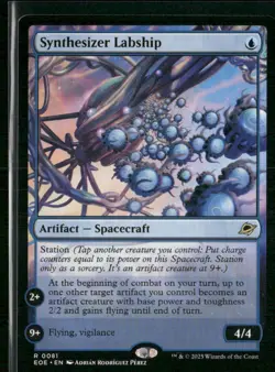 Synthesizer Labship - Edge of Eternities - 81 - MTG Magic - Image 1