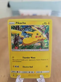 Pokemon TCG Pikachu Pokemon Promos SM04 Holo Promo Rare Foil - Image 2