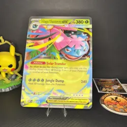 Pokemon TCG Jumbo Mega Venusaur EX 013 Black Star Promo NM English - Image 1